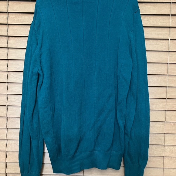 John Ashford V-Neck Sweater green Size M - Picture 3 of 5